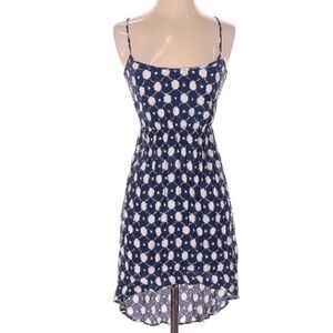 Ecote blue and white high low dress